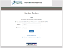 Tablet Screenshot of ims.bcarnc.com